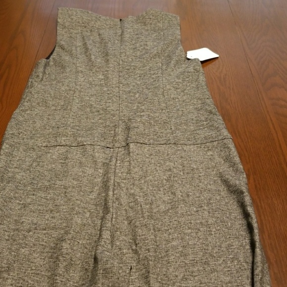 Zara Trafaluc gray black lined jumpsuit - Picture 5 of 8